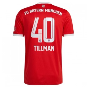 FC Bayern München Tillman 40 Hjemme 2022-23 - Fodboldtrøjer (S/S)